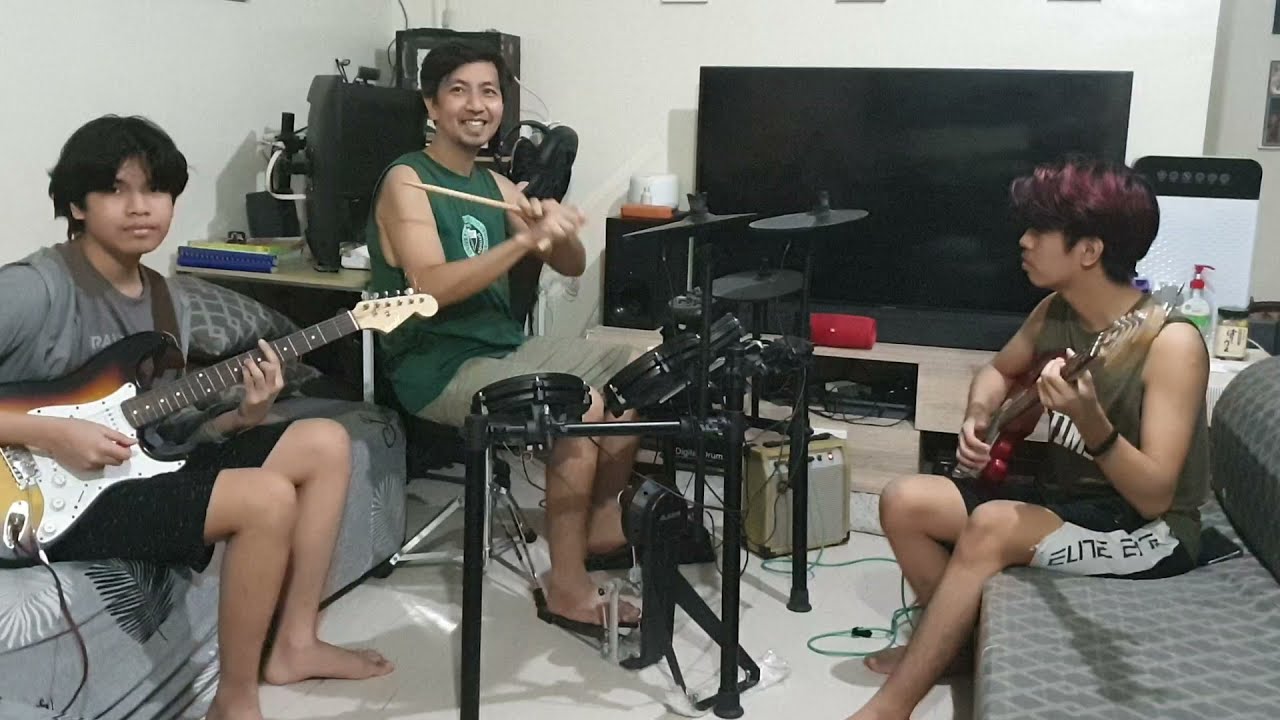Jamming with my kids