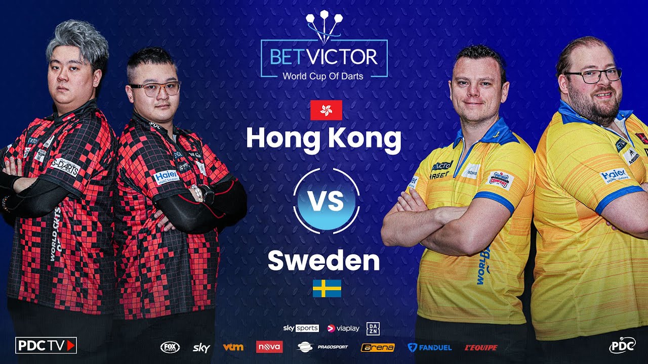 Hong Kong vs Sweden • World Cup of Darts 2025 Last 16 (Frankfurt) ITA