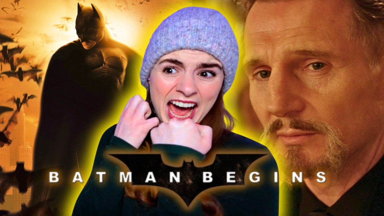 first time watching BATMAN BEGINS 🦇 movie reaction