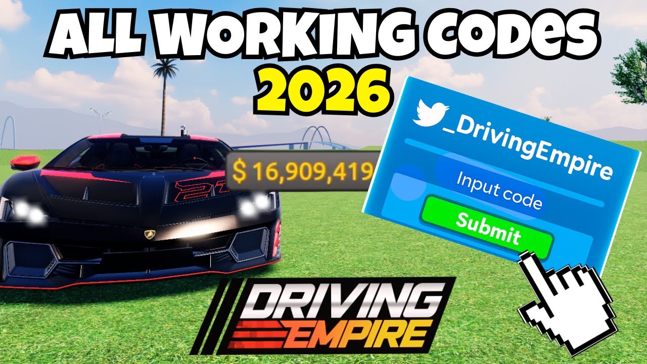 ALL WORKING Driving Empire Codes 2026!