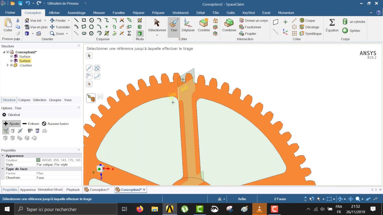 How to turn your 2D drawing into 3D CAD model (Gears as example)
