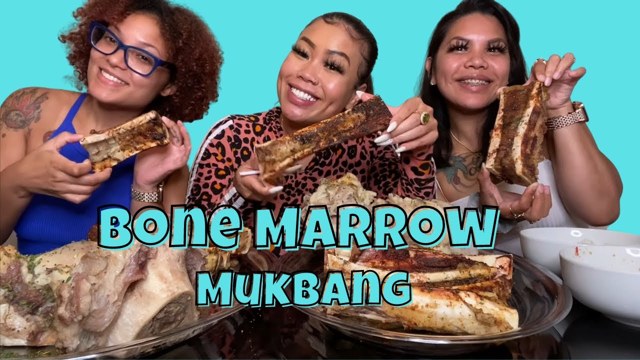 Cow Mukbang Bone Marrow and Knuckles