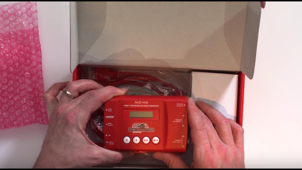Unboxing: Decimator MD-HX