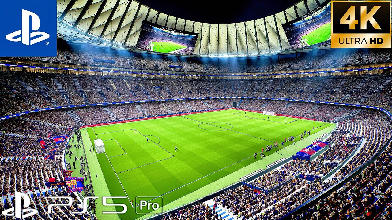 eFootball 2026 (PS5 PRO) | Barcelona vs Real Madrid | 4K 60FPS HDR Gameplay