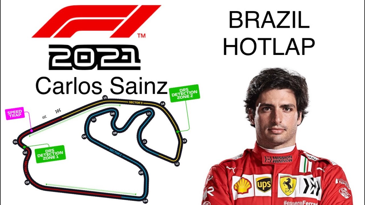 F1 2021 Hotlap: Brazil with Carlos Sainz