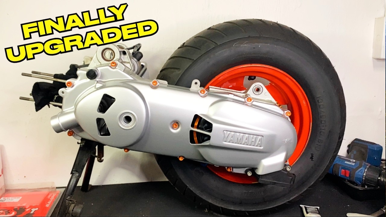 Finally Building my Yamaha BWS 100! Assembling the Drive | Part 2