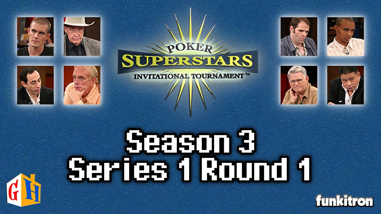 Poker Superstars Deluxe (Funkitron) #15 - Season 3 Series 1 Round 1