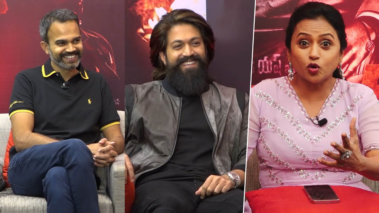 Anchor Suma Hilarious Interview With Yash & Prashanth Neel | KGF Chapter 2 | Manastars