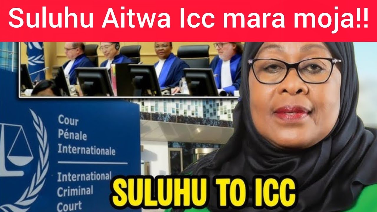 IKULU MOTONI ,Samia Apokea Mwaliko kutoka Icc Unaomtaka Aende Kujieleza kuhusiana na machafuko