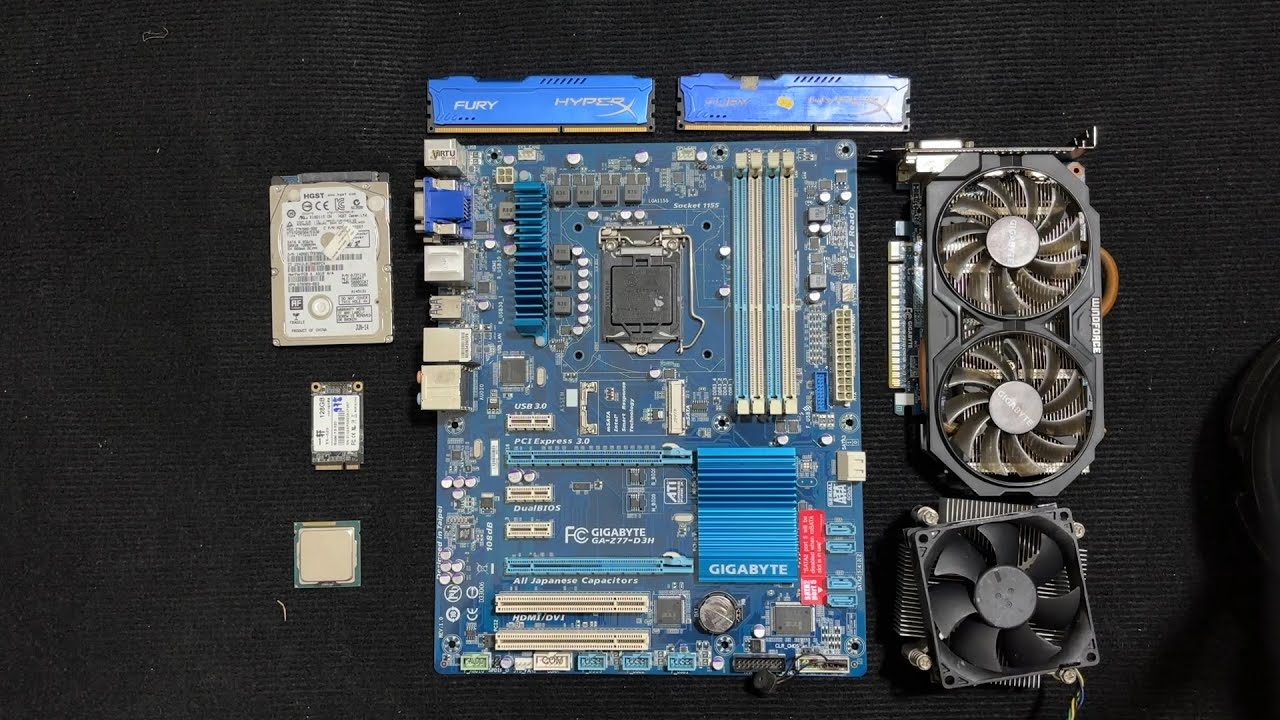 I5 3470 + GTX 750ti Low Budget Gaming PC Build