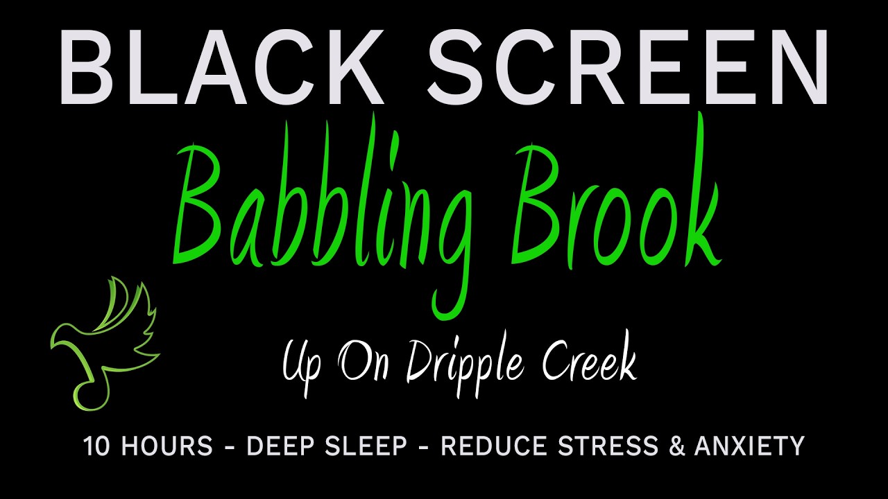 Get Ready for the DEEP RELAXATION of Babbling Brook ASMR Water Sounds!