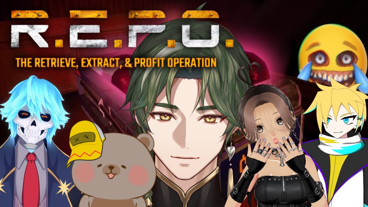 【R.E.P.O】Gamers never look up [or down] COLLAB