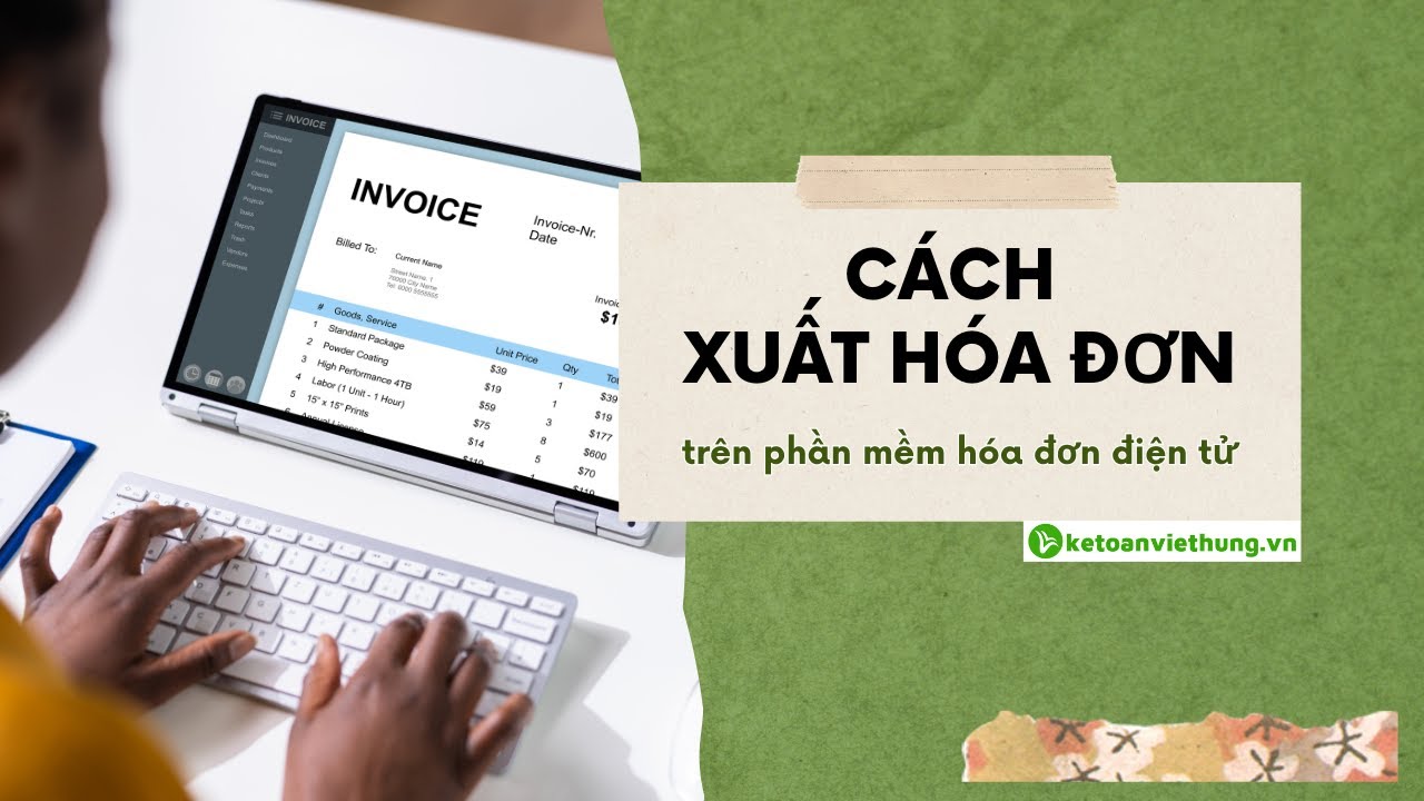 Cách Xuất Hóa Đơn Trên Phần mềm Hóa Đơn Điện Tử