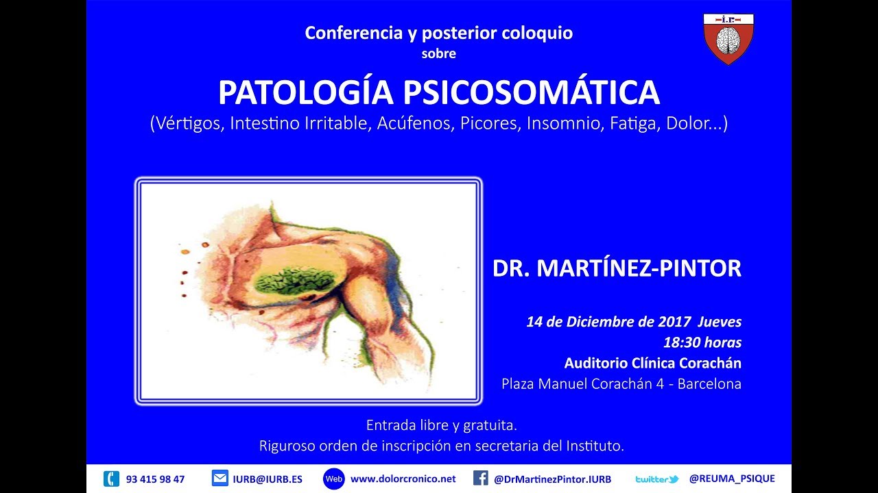 DR. MARTÍNEZ-PINTOR - PATOLOGÍA PSICOSOMÁTICA