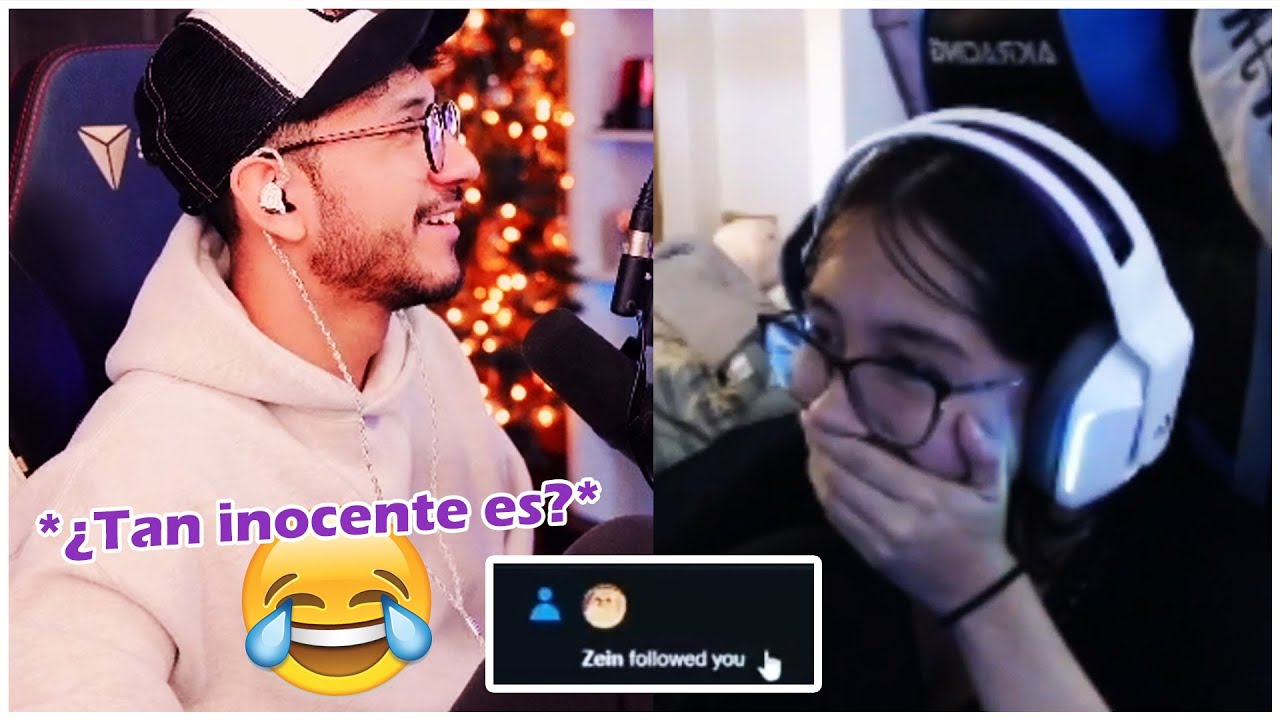 Zein se entera que ValeriHe se emocion&oacute; cuando la sigui&oacute; en TWITTER🤣 - ANTONICRA la TROLEA