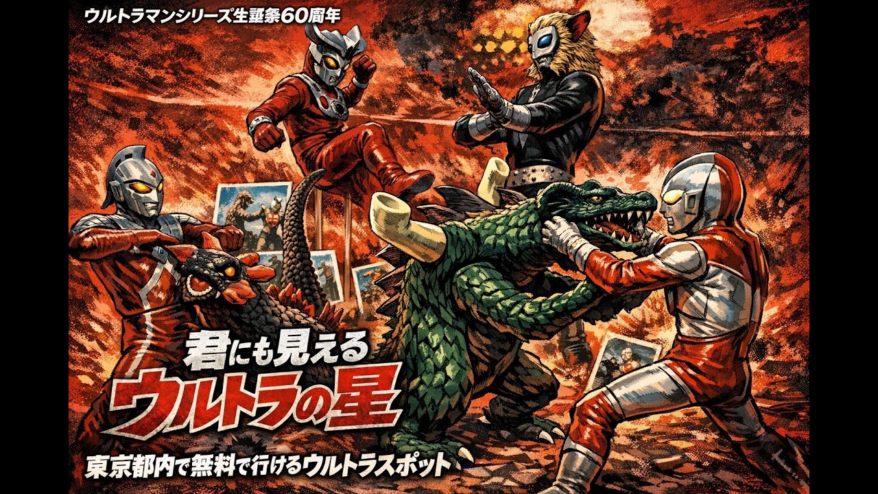 帰ってきたウルトラスポット攻略法 東京都内で無料で行けるウルトラマンスポットに行ってみた 改訂版 会いに行けるウルトラマン ウルトラセブン カネゴン ゾフィー 帰マン