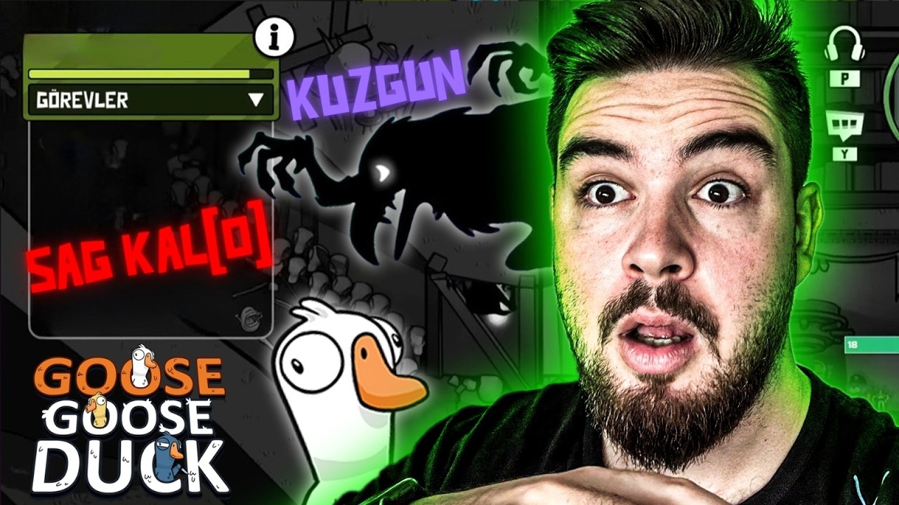 SON SANİYEDE (GER&Ccedil;EKTEN SON SANİYE) KAZANILAN OYUN ! | Goose Goose Duck