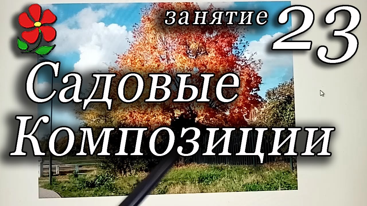 Учимся создавать композиции из растений. Часть 1. Курсы, урок 23.