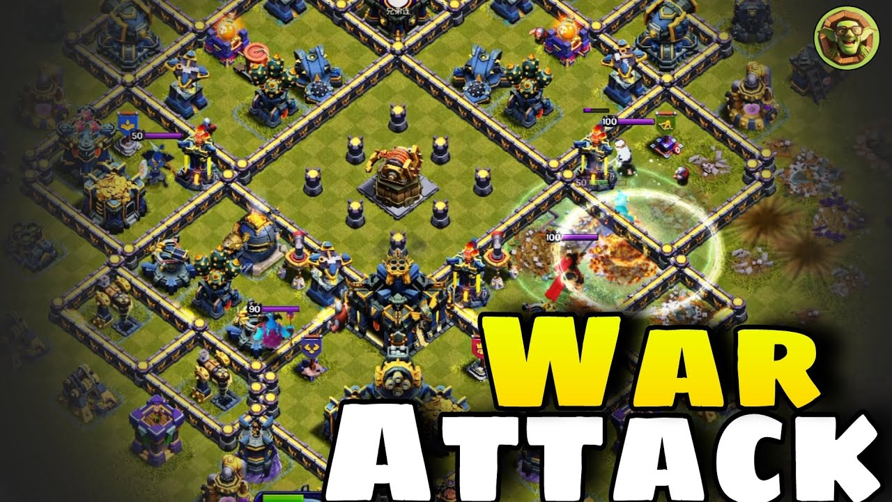 War Attack!! Best Th17 Attack Strategy - Clash Of Clans tamil 