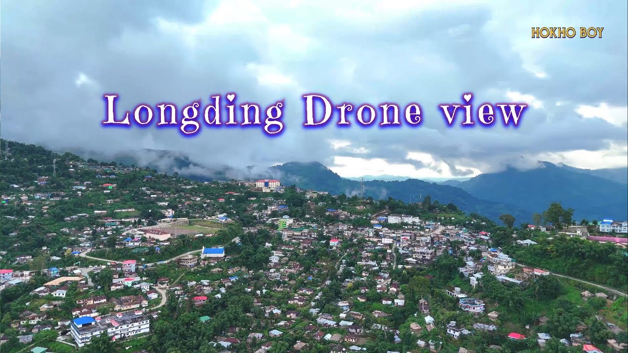  Longding Town from the Sky | Stunning Aerial Drone Shots | Arunachal Pradesh, India 🇮🇳 @Mr_Wangsu 