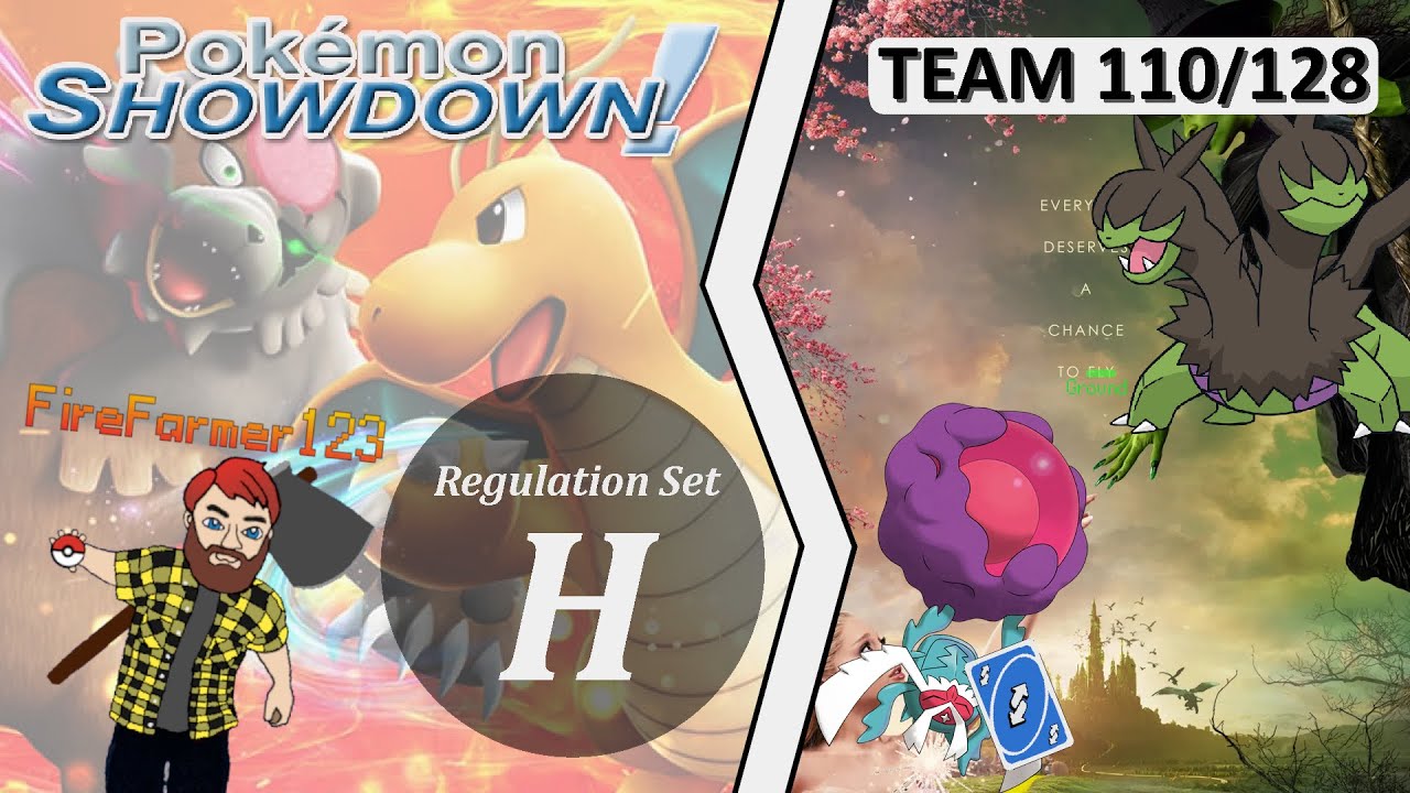 It&rsquo;s you and I&mdash;--, apply&mdash;--ing gravity -Pok&eacute;mon Showdown Reg H Team 110/128 Challenge