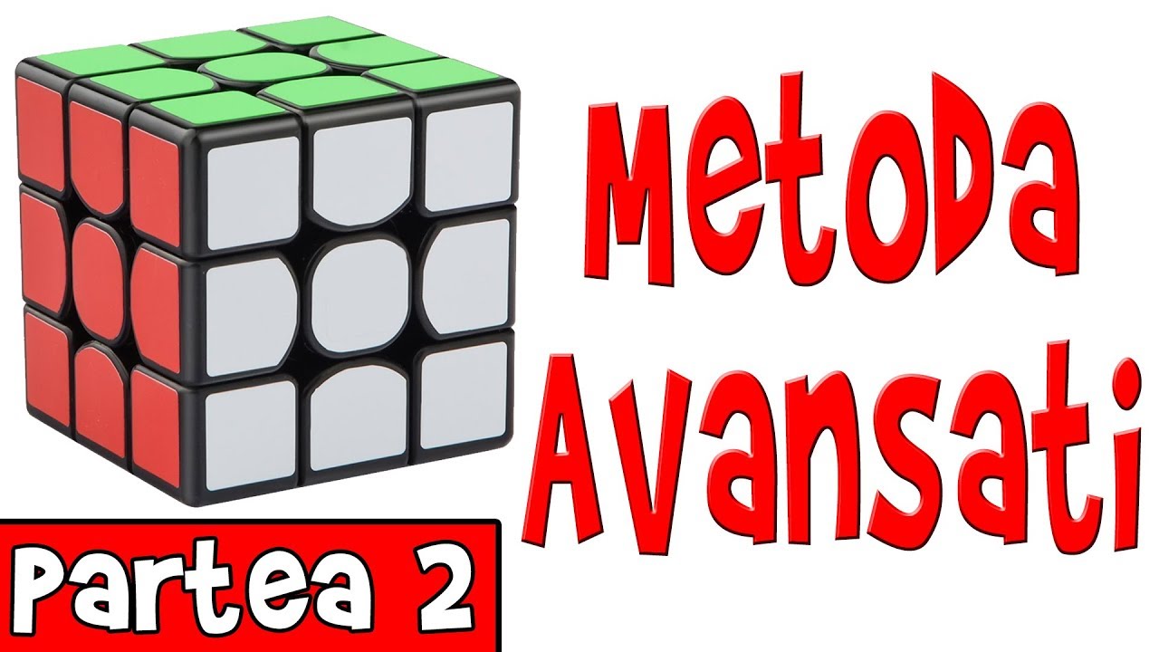 Metoda de avansati Cub Rubik 3x3x3 - F2L - Primele doua straturi - Partea 2/4 #jucarii #jucariicopii