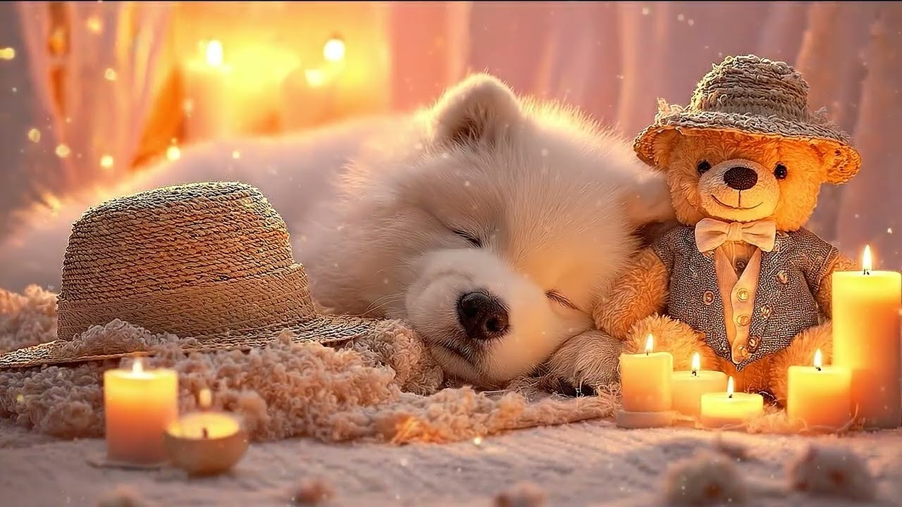 Calming Bedtime Music for Dogs 🐶 Anti-Anxiety Sleep Sounds to Soothe Stress and Relax Pets