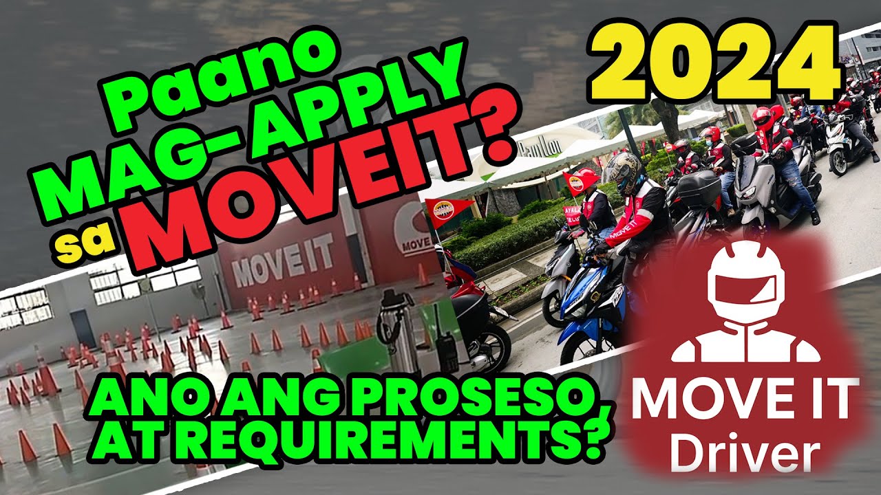 Paano mag-apply bilang MOVEIT Driver ngayong 2024?