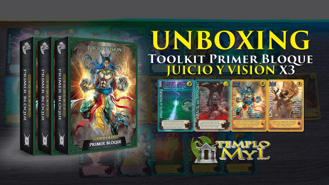 Unboxing Toolkit PB Juicio y Vision x3 🏛️🐉 Templo MyL