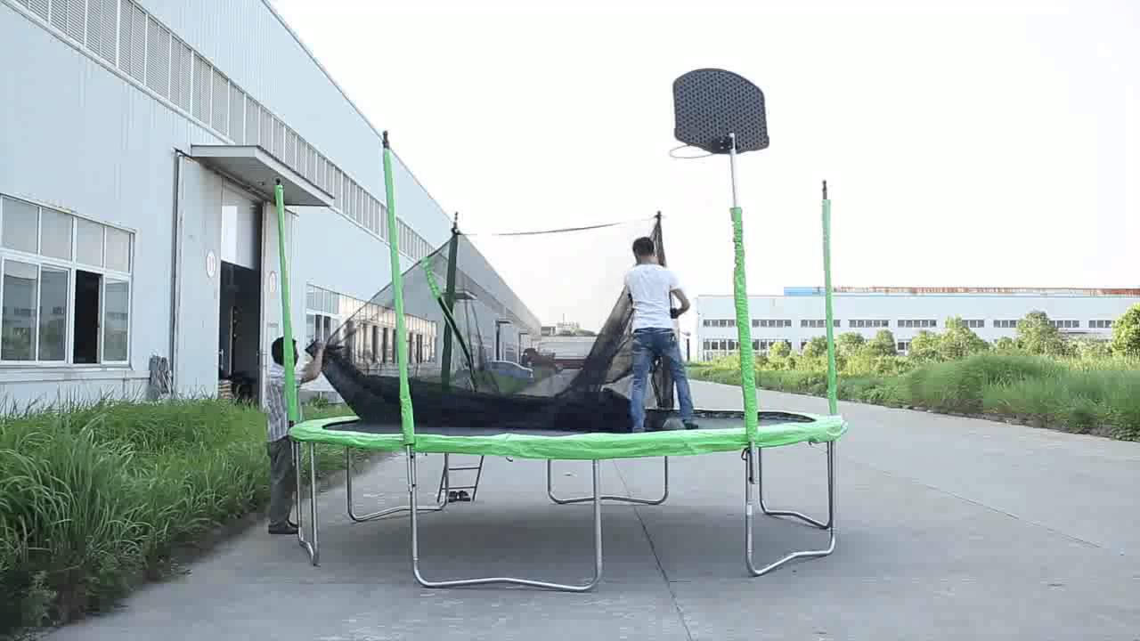 14FT Trampoline Assembly