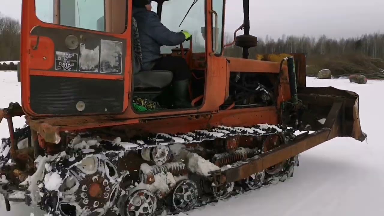 Tractor DT-75 When there is nothing to do! #video #tractor
