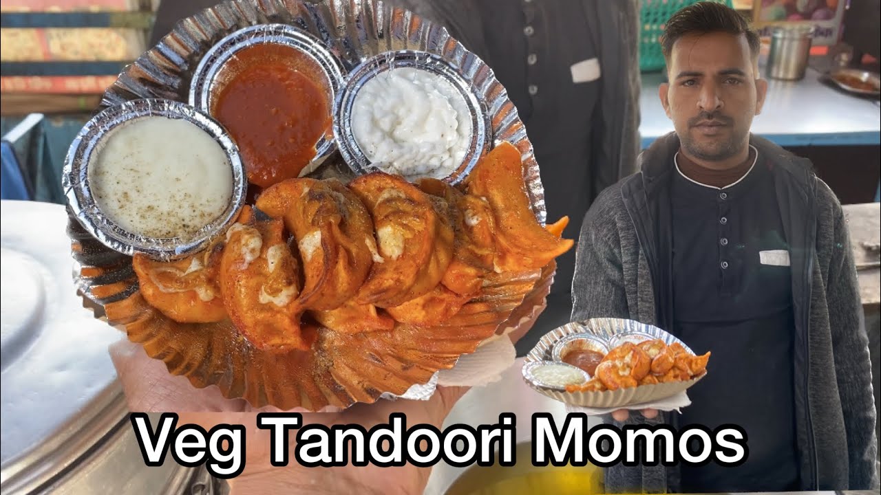 Most Famous Momos Bhopal || Veg Tandoori Momos Bhopal || 6.No Hawkers Bhopal || Indian Street Food||