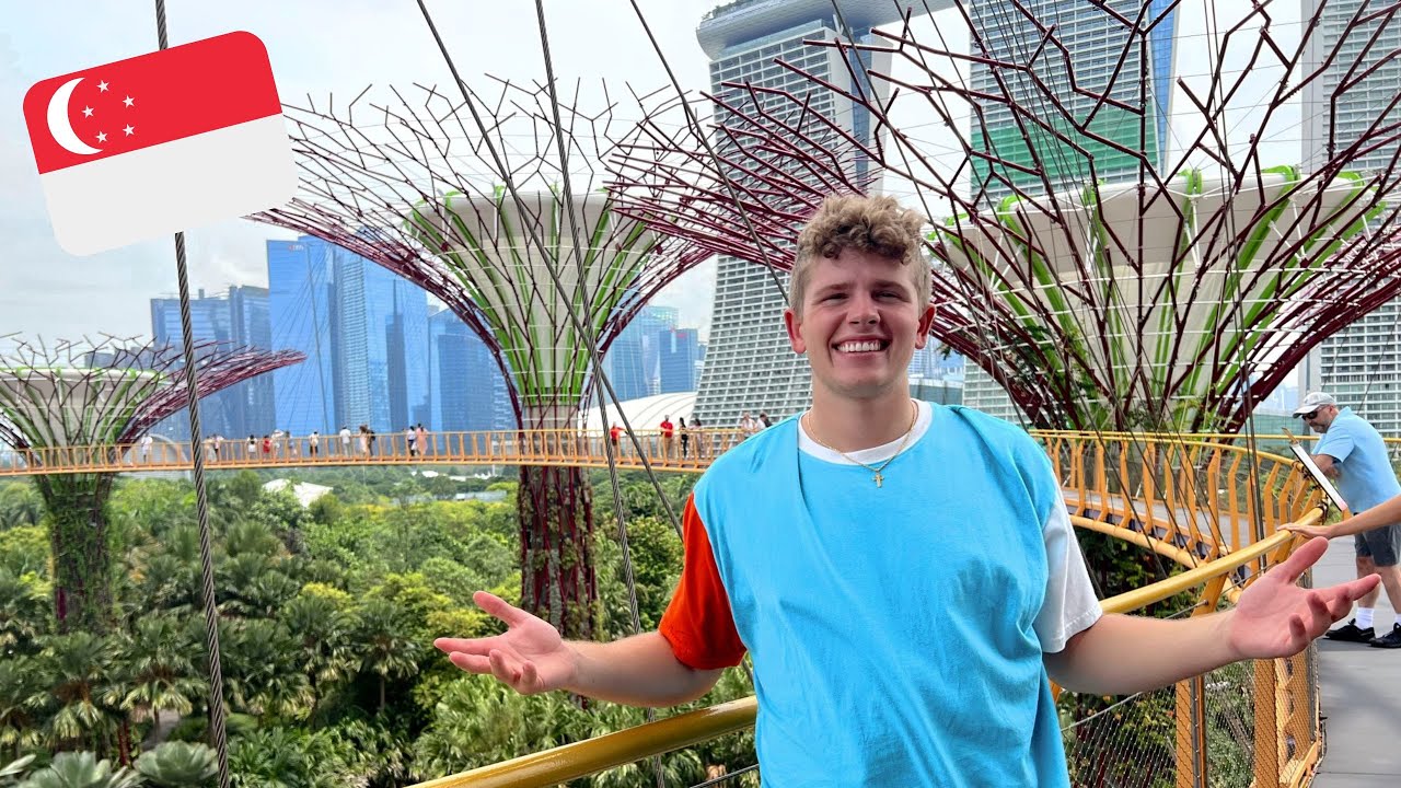 Traveling to Singapore to Eat Their Food For 24 Hours!