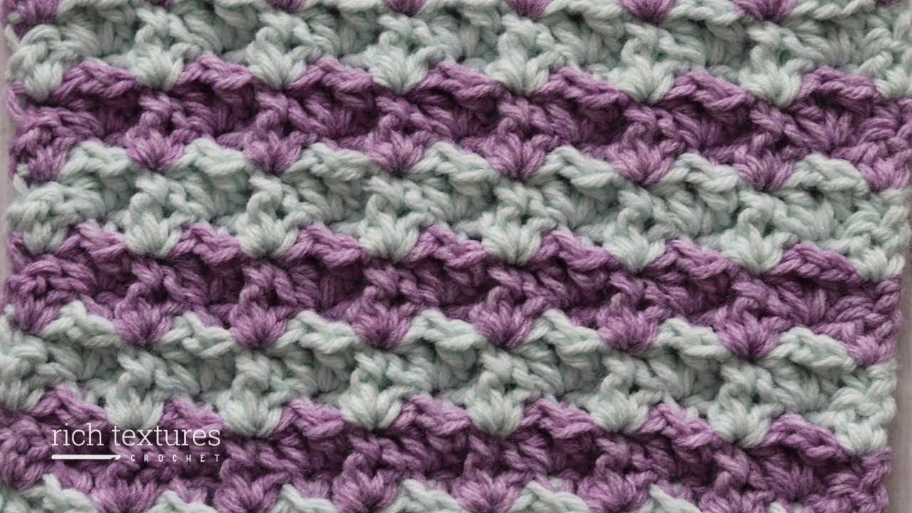 Wavy Shell Stitch | How to Crochet