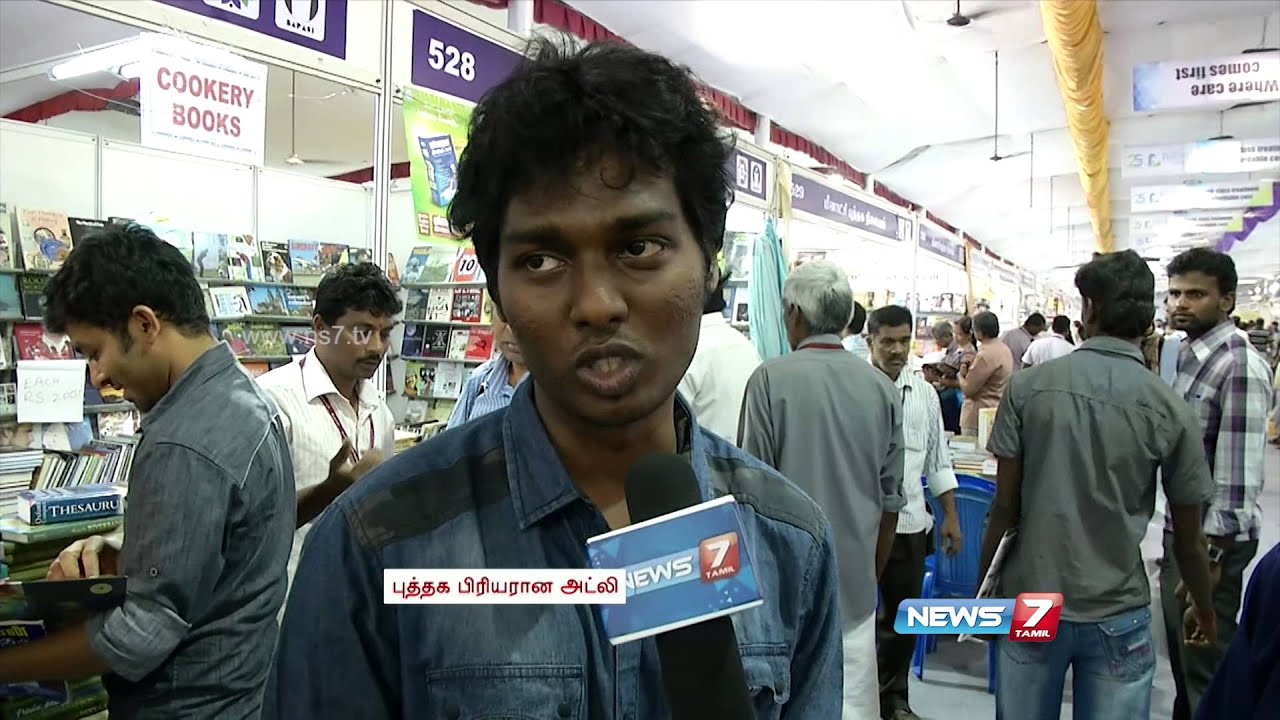 Film director Atlee speaks about the books he bought at Chennai book fair