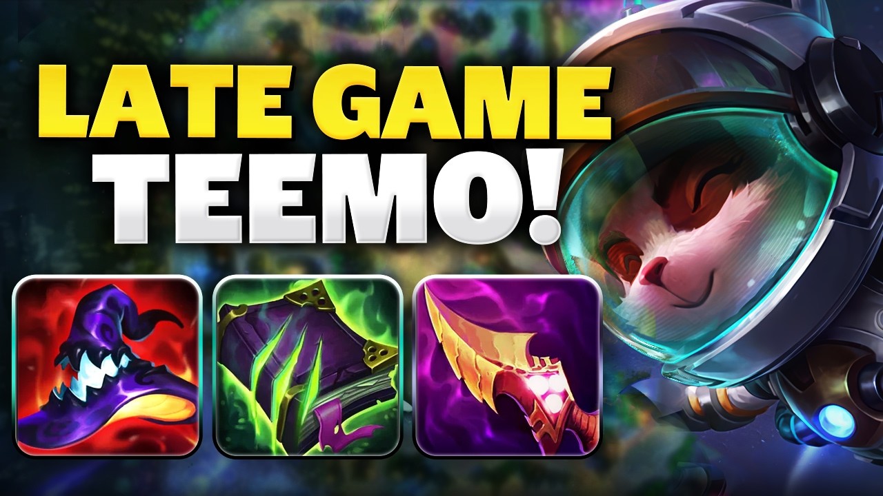 TEEMO LATE GAME IS SO STRONG!