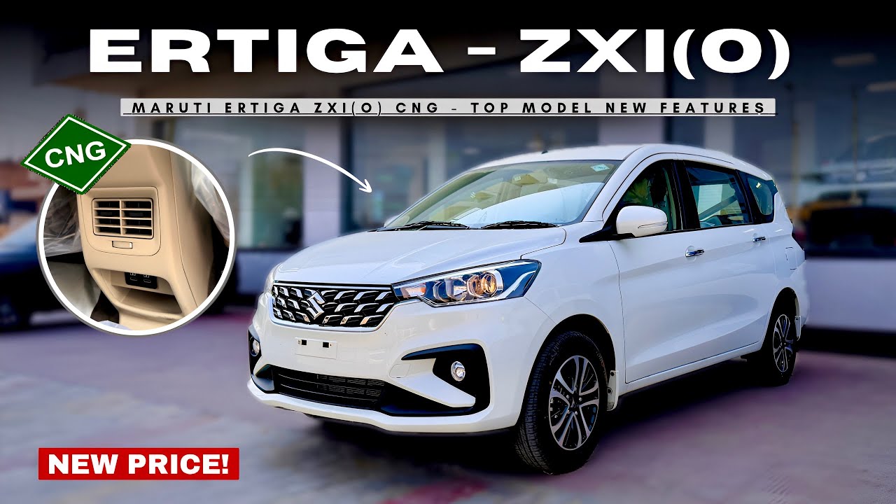 2026 MARUTI ERTIGA ZXI(O) CNG NEW UPDATES ❤️ TOP MODEL NEW FEATURES & NEW PRICE 😍 