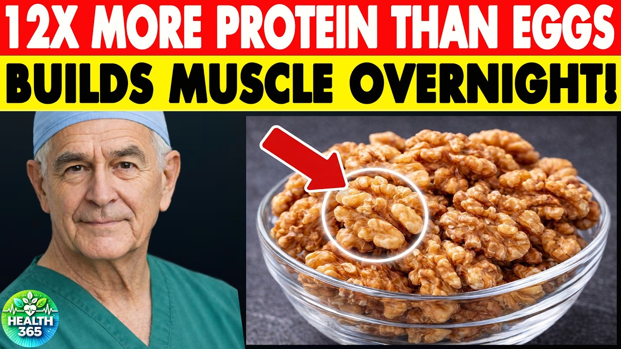 Build Muscle After 60: THIS NUT PROTEIN Is 1,000,000x Better Than Eggs! | Senior Health Tips