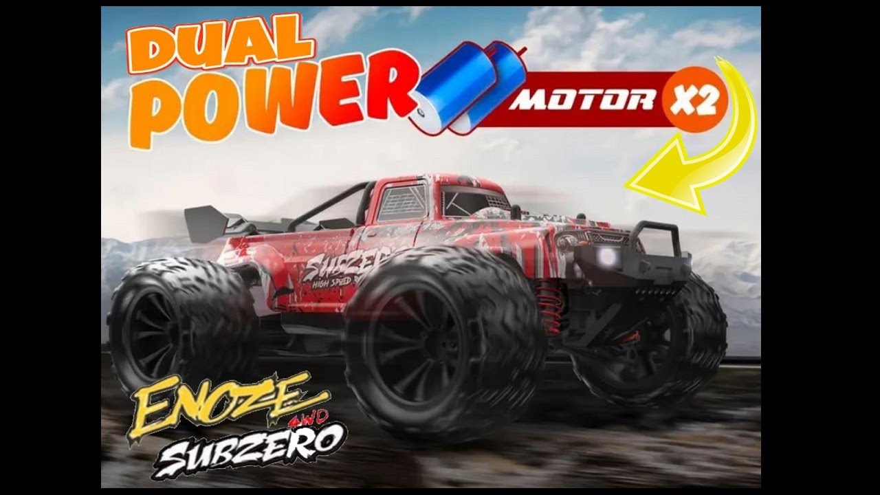 DUAL MOTOR SUBZERO 1/16 RC Truck from TEMU for $50AU Any Good? | ENOZE 9500E #temu #rctruck