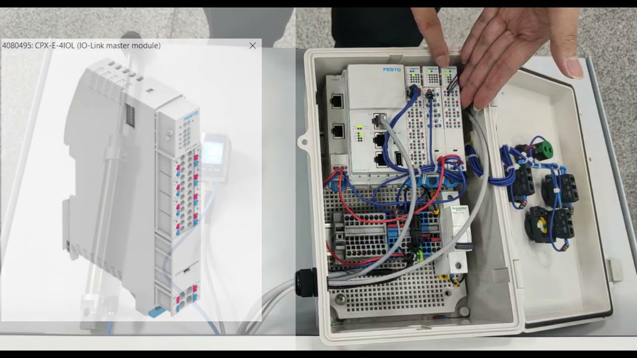 CPX-E with I/O Link Protocol: Commissioning [Indonesian]