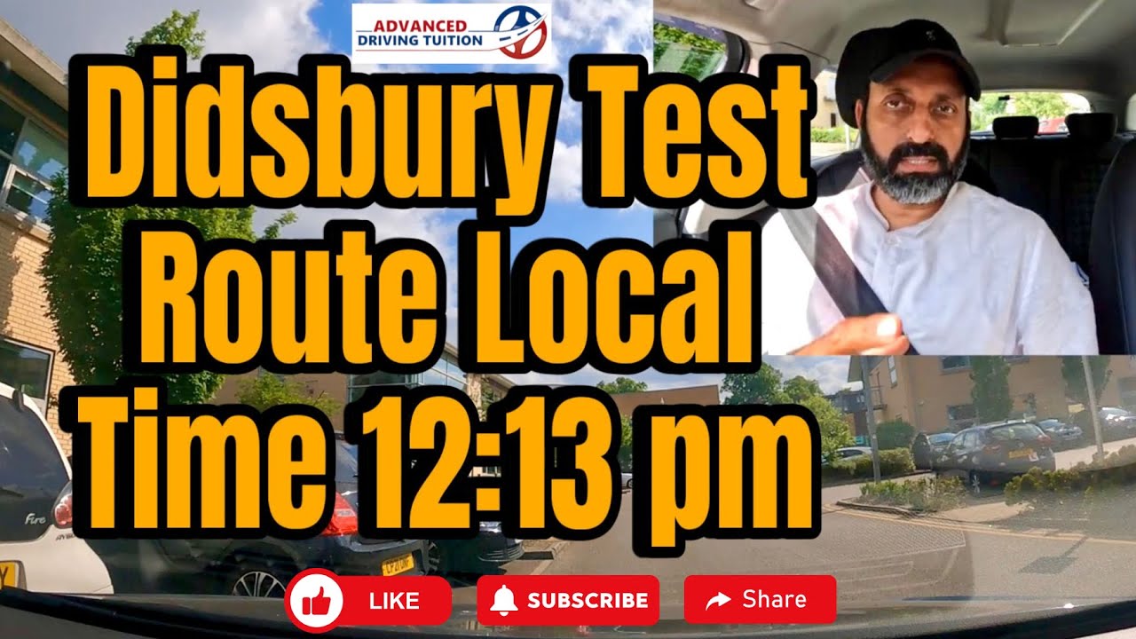 West Didsbury Driving Test Route 2025 | Full Urdu Guide for New Learners