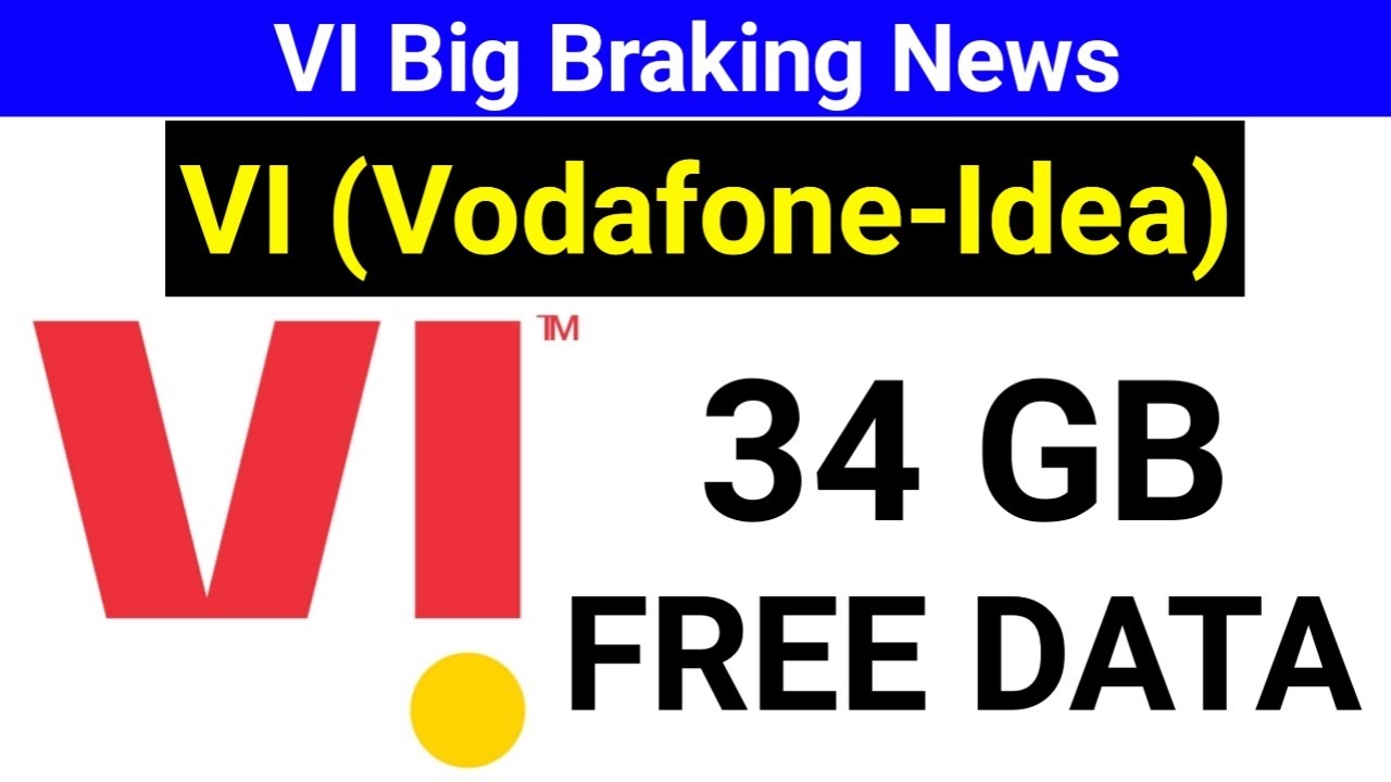 VI free 34GB 4G data offers 2021 || idea free internet || vodafone free data || vi free data