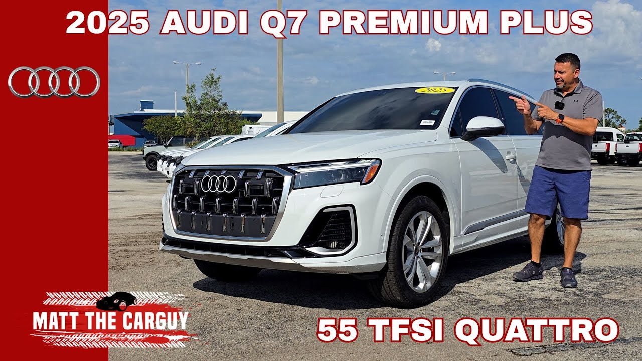 2025 Audi Q7 Premium Plus 55 TFSI Quattro Full Tour and Test Drive!