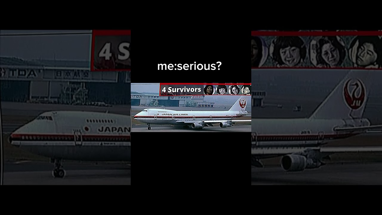 the 4 survivors of the flight 123 japan airline🥶🥶
