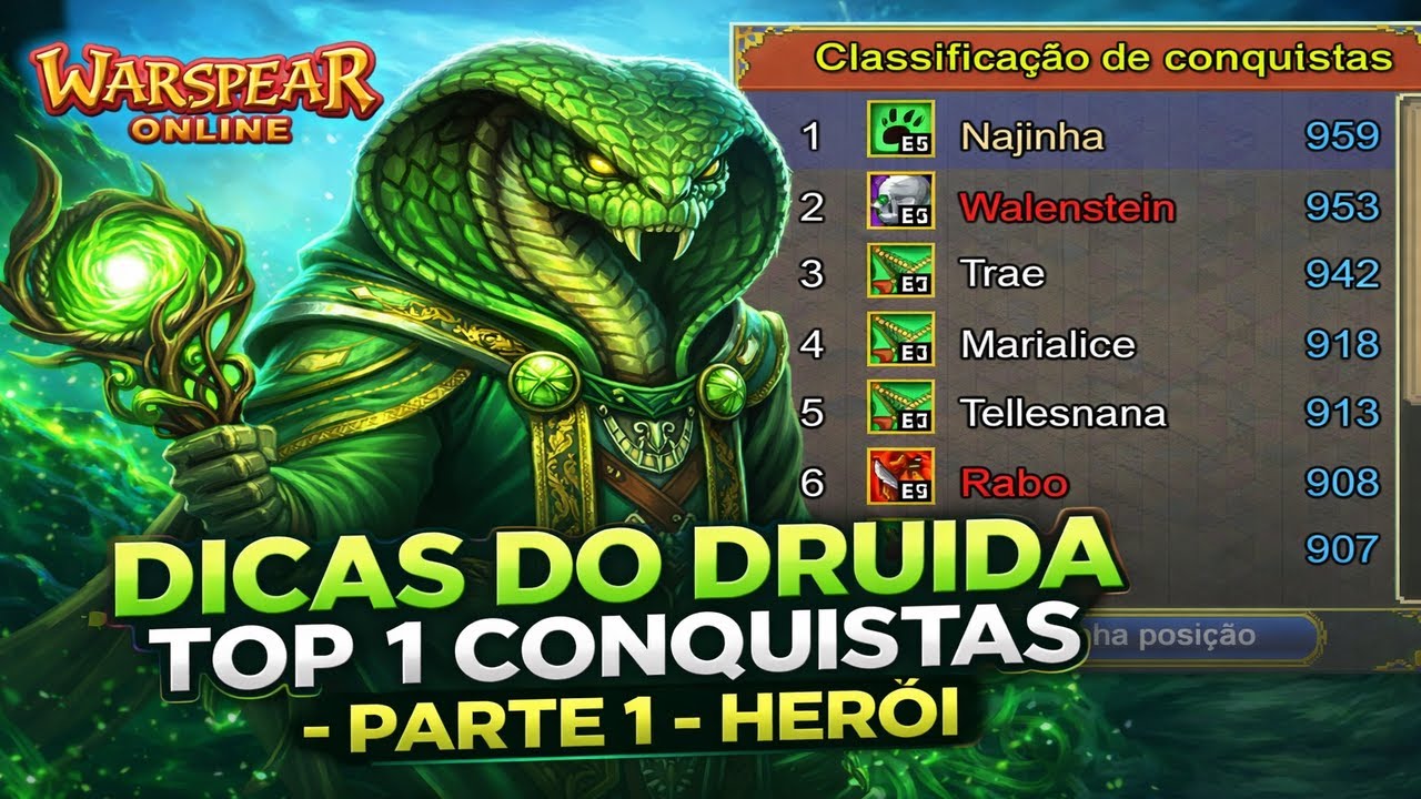 Conquistas no Warspear Online - Parte 01 (Herói)