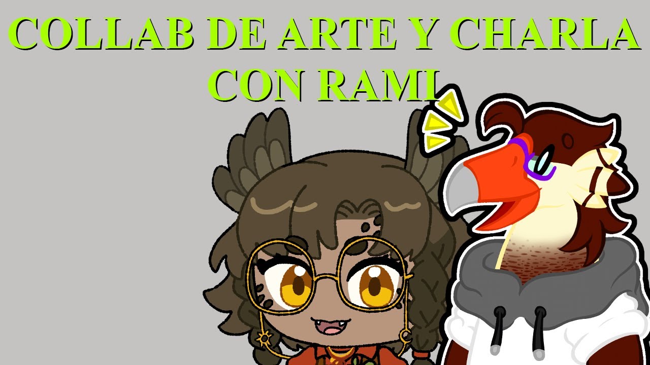 【ARTE DIGITAL】Collab de charla y dibujo con  @ramiveekiu13