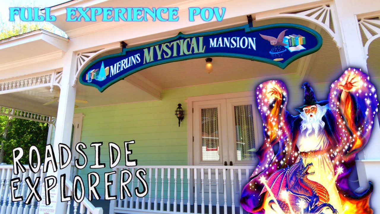 MERLIN'S MYSTICAL MANSION | Mad House Dark Ride On-ride POV | Clark's Trading Post Lincoln, NH