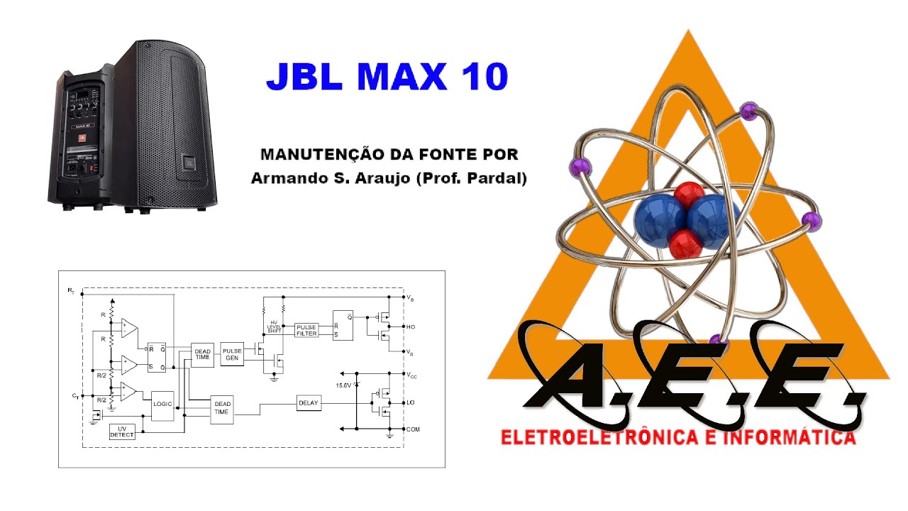 Caixa JBL MAX 10 ligada no 220 V