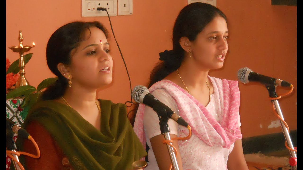 ಅಮ್ಮ ಅಮ್ಮಾ ಎಂದು.. Vanishree & Vijaylakshmi, Sarada Gurukula • Amma Amma Endu: Sw Purushottamanandaji