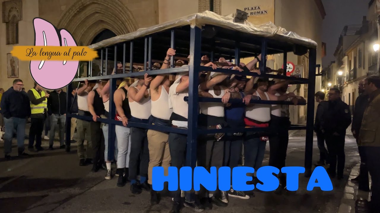 ENSAYO DE LA HINIESTA | Semana Santa Sevilla 2024 | Familia Ariza